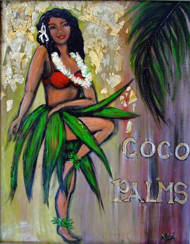 Dancing girl at the Coco Palms thumb