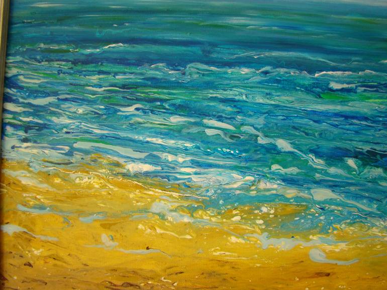 Original Abstract Landscape Painting by Nancy Richardson