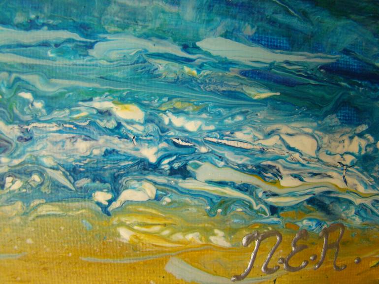 Original Abstract Landscape Painting by Nancy Richardson