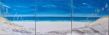 Original Documentary Beach Paintings by Nancy Richardson