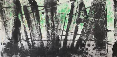 Original Expressionism Abstract Painting by Shawn Zheng