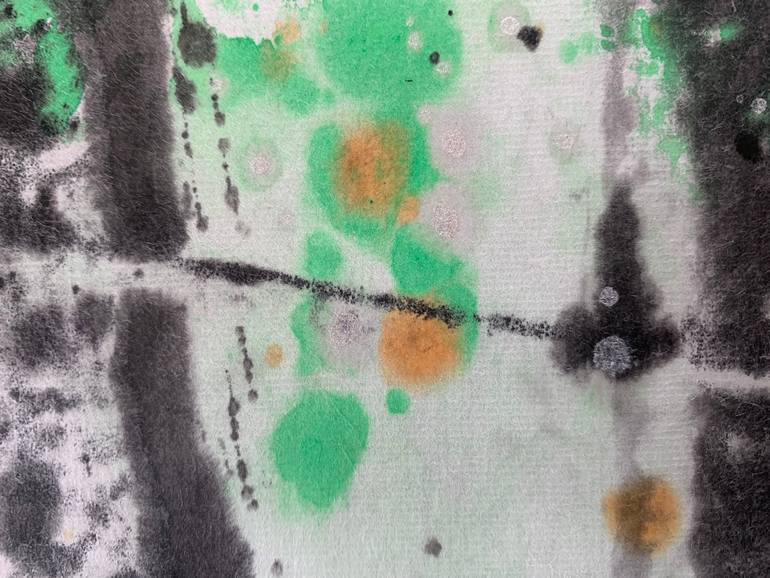 Original Expressionism Abstract Painting by Shawn Zheng