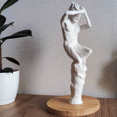 Original Art Deco Body Sculpture by Evgeny Gitin