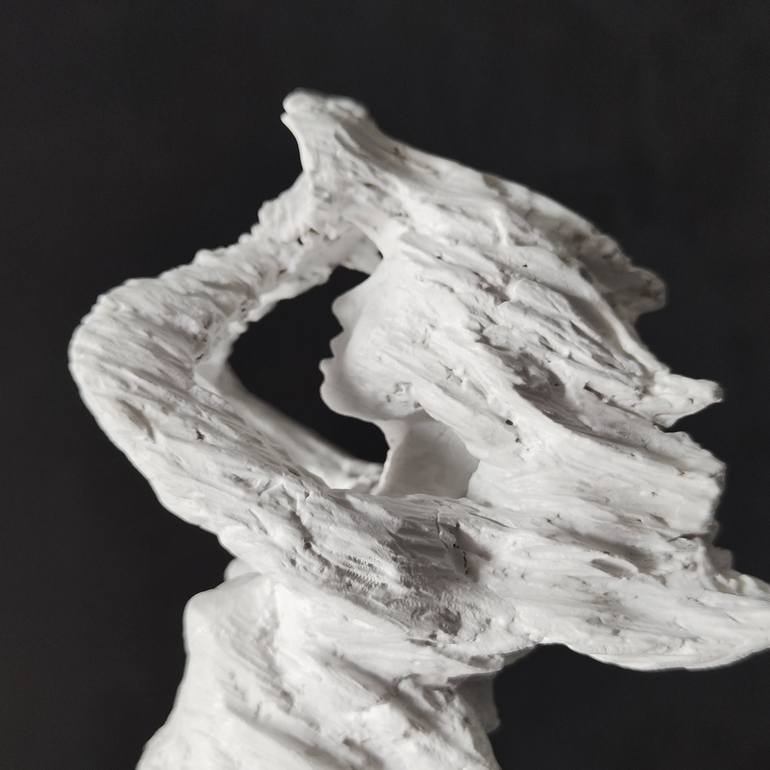 Original Art Deco Religion Sculpture by Evgeny Gitin