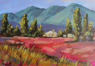 Original Impressionism Landscape Paintings by Tony Karbouski