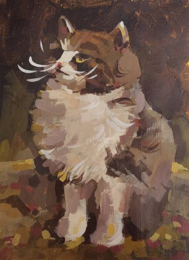 Original Impressionism Animal Paintings by Tony Karbouski