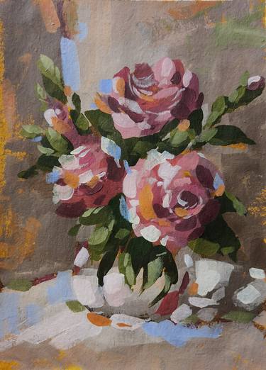 Original Still Life Paintings by Tony Karbouski