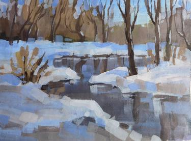 A141 (winter landscape with river) thumb