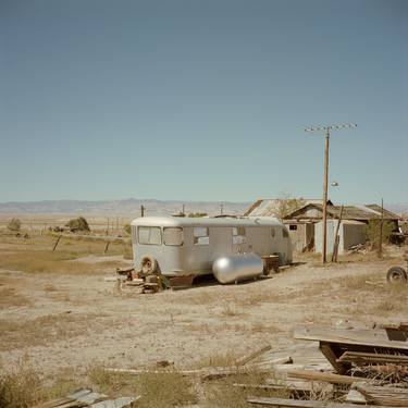 Abandoned Trailer, HWY50 Nevada. From the series TransAmerica thumb