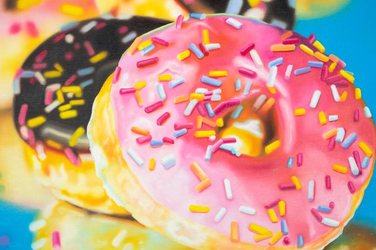 Original Photorealism Still Life Painting by Sarah Graham