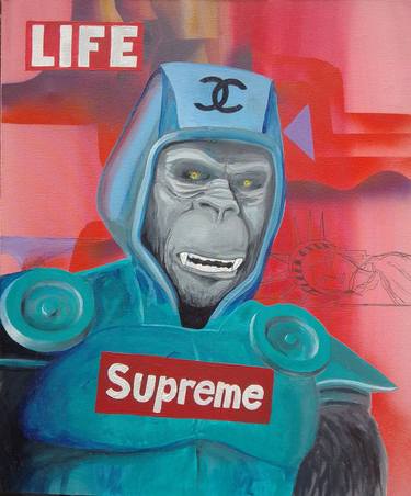 Original Contemporary Pop Culture/Celebrity Mixed Media by Ronaldo  Almeida