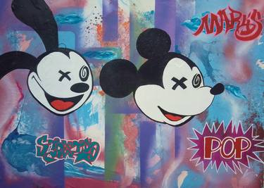 Original Conceptual Pop Culture/Celebrity Mixed Media by Ronaldo  Almeida