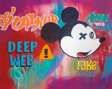 Original Pop Art Pop Culture/Celebrity Painting by Ronaldo  Almeida