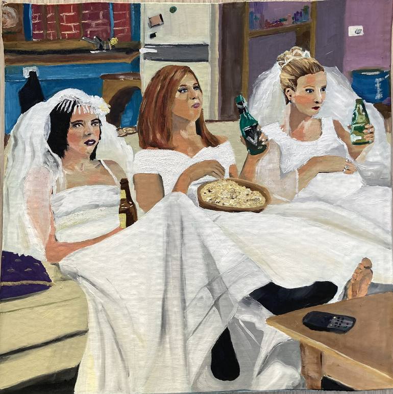Print of Figurative Women Paintings by Laurianne Donnez