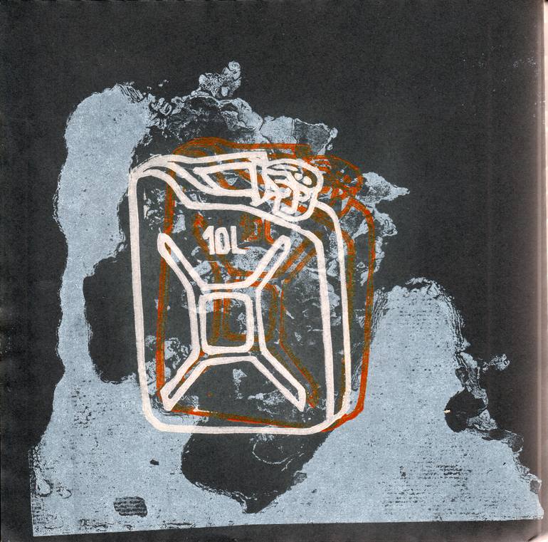 Original Other Printmaking by Laurianne Donnez | Contemporary Art on Paper | Wish you were here 2
