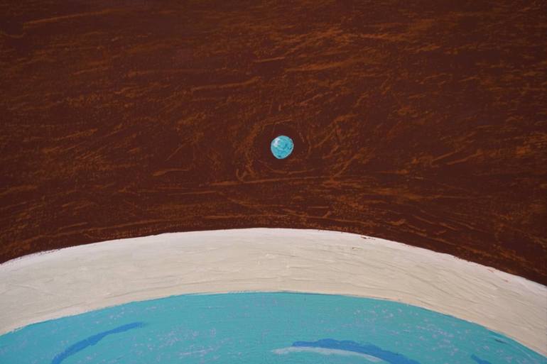 Original Art Deco Time Painting by Yehor Khoruzhyi