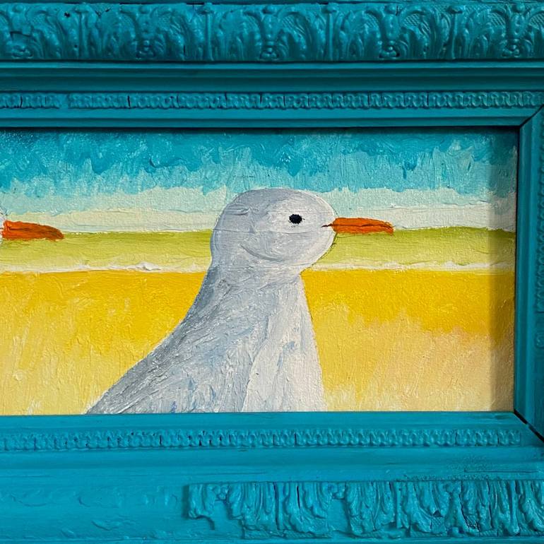 Original Art Deco Animal Painting by Yehor Khoruzhyi