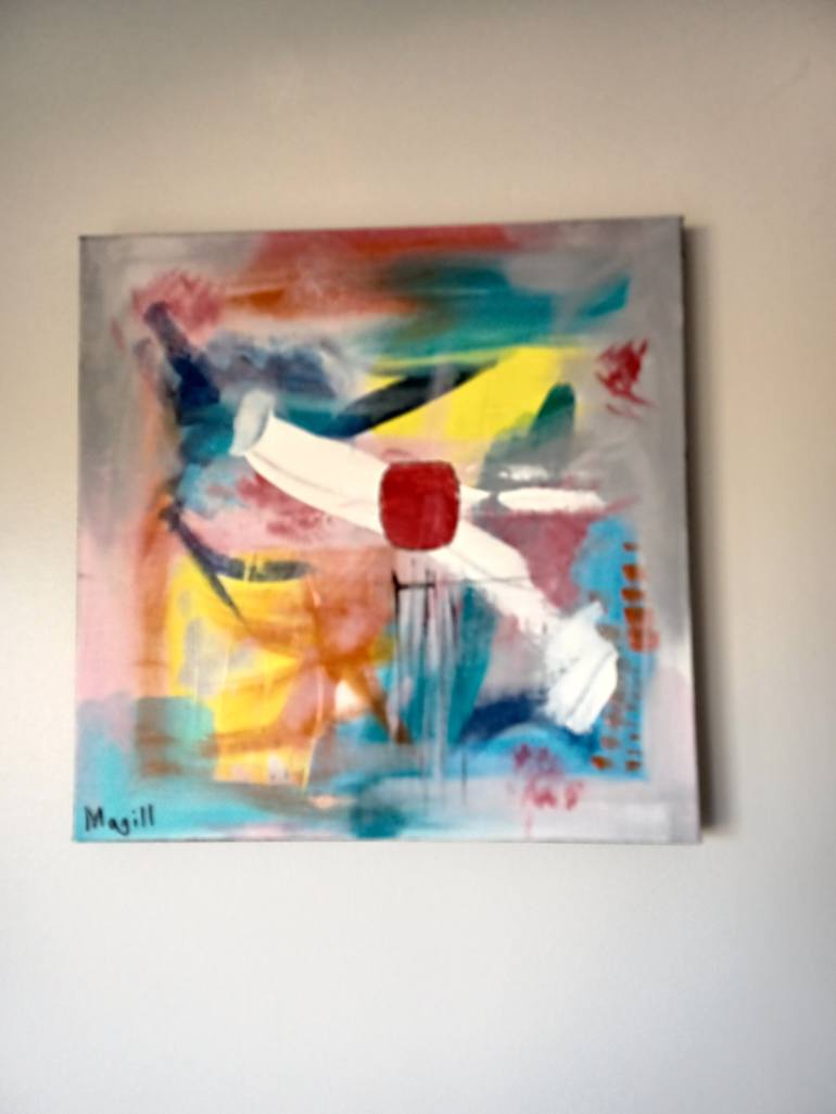 Original Abstract Painting by George Magill