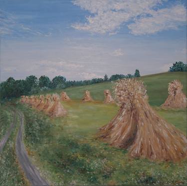 Print of Rural life Paintings by Karolina Slaninova