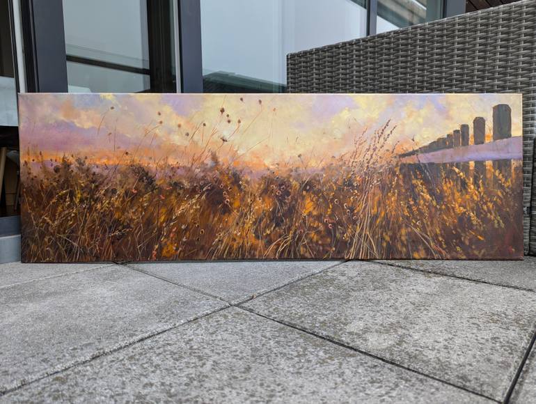 Original Impressionism Landscape Painting by Olena Yushyna