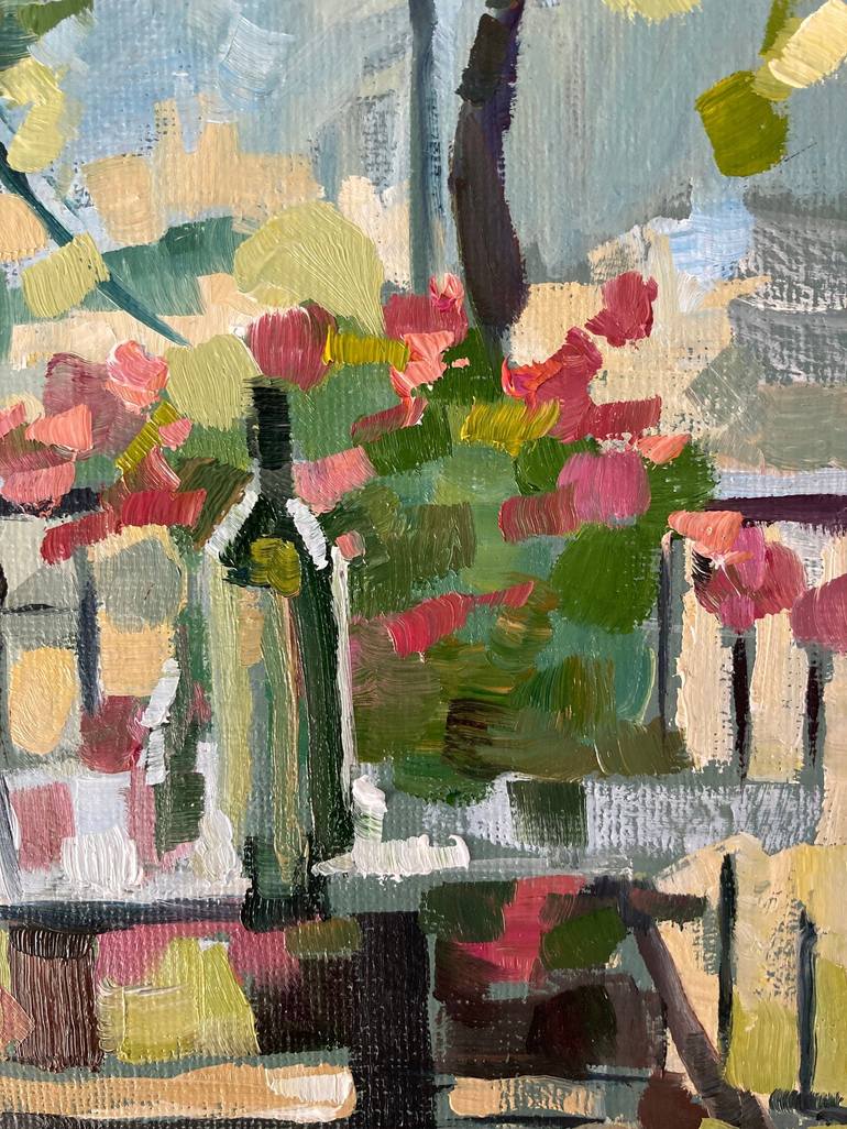 Original Impressionism Food & Drink Painting by Yulia Prykina