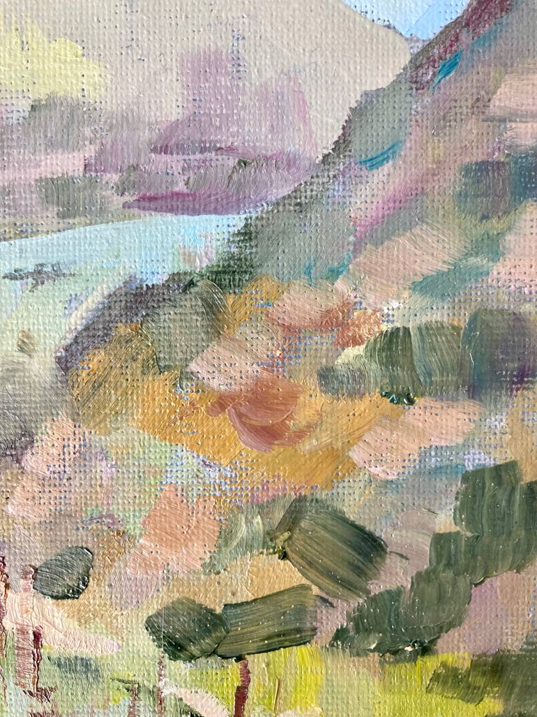 Original Impressionism Landscape Painting by Yulia Prykina