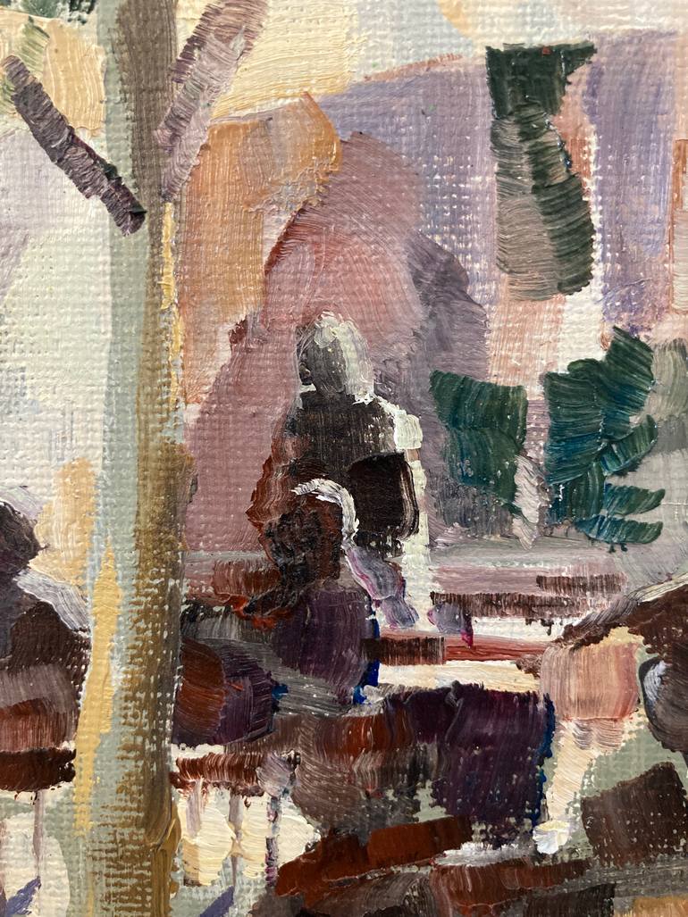 Original Impressionism Landscape Painting by Yulia Prykina