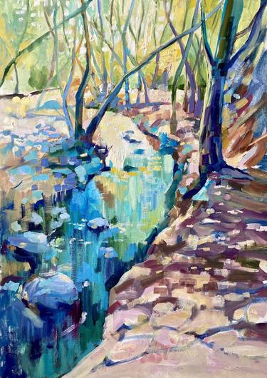 Original Impressionism Landscape Paintings by Yulia Prykina