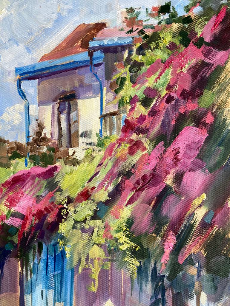 Original Impressionism Landscape Painting by Yulia Prykina