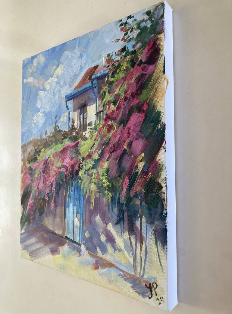 Original Impressionism Landscape Painting by Yulia Prykina