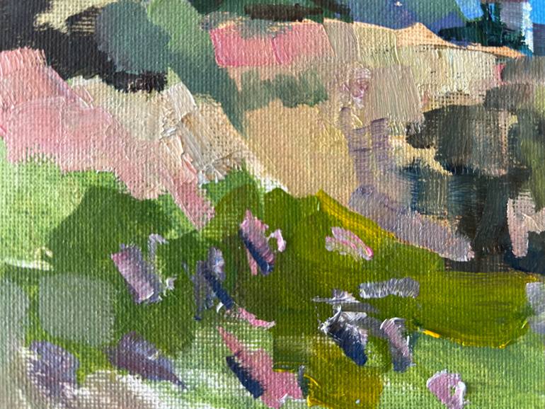 Original Impressionism Beach Painting by Yulia Prykina