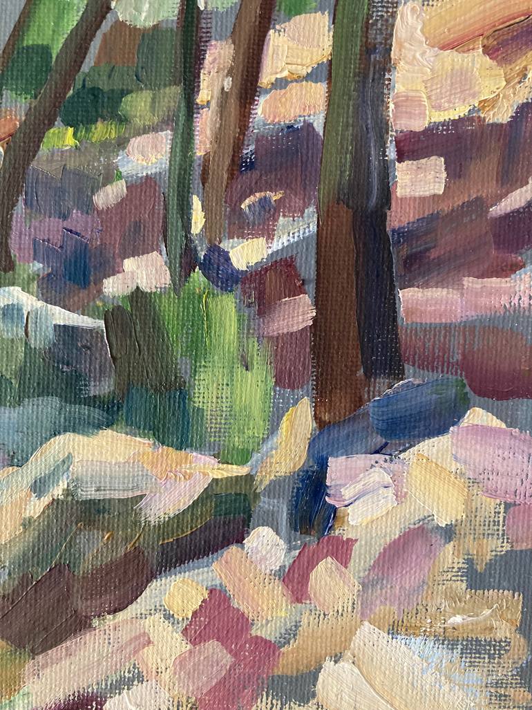 Original Impressionism Landscape Painting by Yulia Prykina