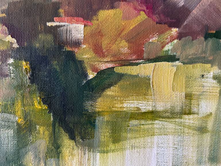 Original Impressionism Landscape Painting by Yulia Prykina