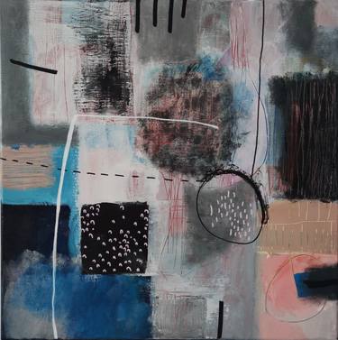 Original Fine Art Abstract Paintings by Galina Abadjimarinova