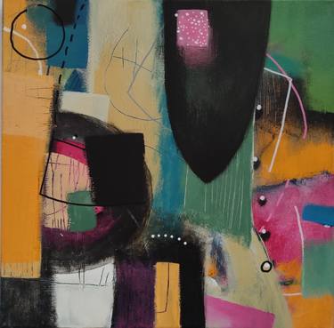 Original Abstract Paintings by Galina Abadjimarinova