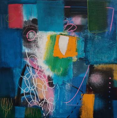 Original Abstract Paintings by Galina Abadjimarinova