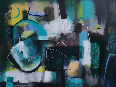 Original Abstract Paintings by Galina Abadjimarinova