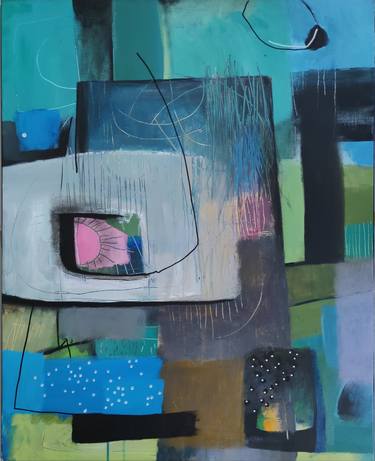 Original Abstract Paintings by Galina Abadjimarinova