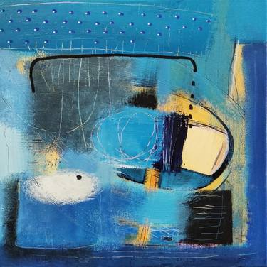 Original Fine Art Abstract Paintings by Galina Abadjimarinova