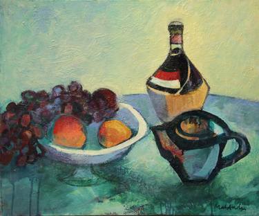 Original Contemporary Still Life Paintings by Mabel Andrés