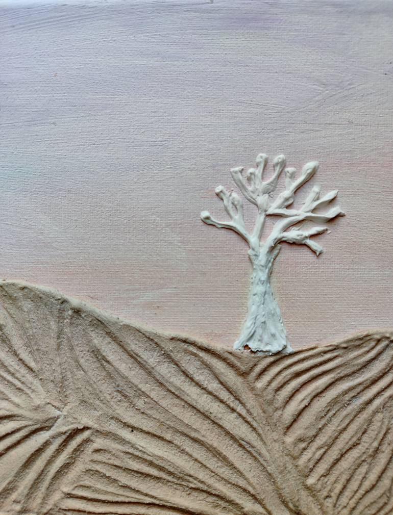 Original Abstract Expressionism Landscape Mixed Media by Chantal Ross