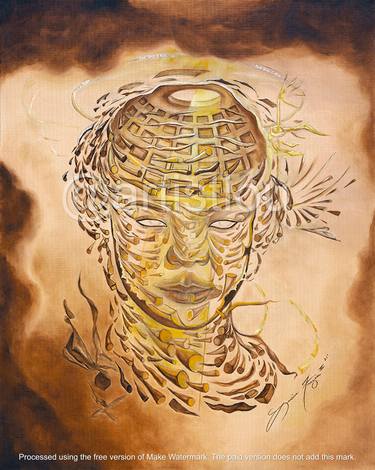 Original Surrealism People Paintings by Lucius Frazier