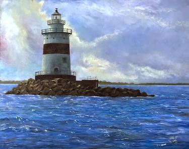 Original Figurative Seascape Paintings by Margarita Maxson