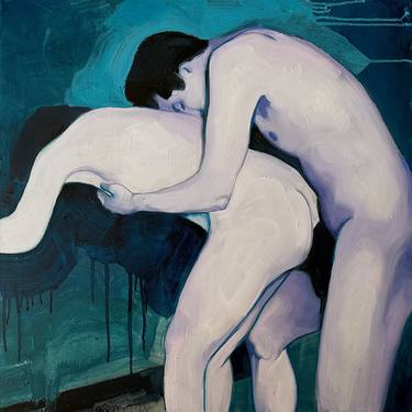 Original Erotic Paintings by Francesca Mazzagatti