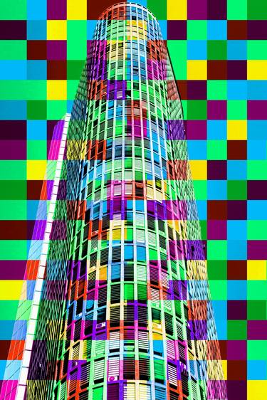 Original Abstract Expressionism Architecture Digital by Sergio Luiz Cerezer Benetti