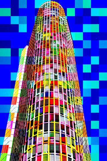 Original Abstract Expressionism Architecture Photography by Sergio Luiz Cerezer Benetti