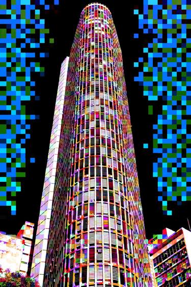 Original Abstract Expressionism Architecture Photography by Sergio Luiz Cerezer Benetti
