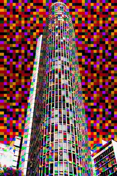 Original Abstract Expressionism Architecture Photography by Sergio Luiz Cerezer Benetti