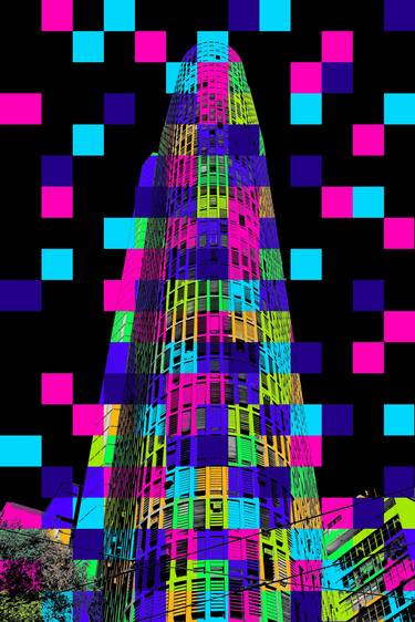 Original Abstract Expressionism Architecture Photography by Sergio Luiz Cerezer Benetti