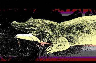 Original Abstract Expressionism Animal Digital by Sergio Luiz Cerezer Benetti